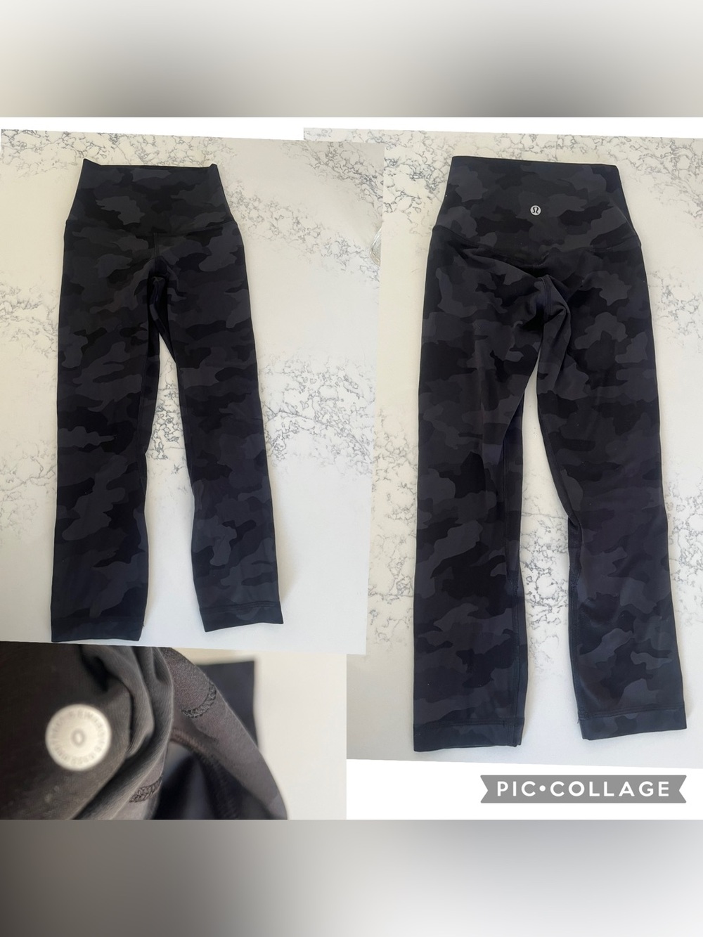Lululemon black camo leggings